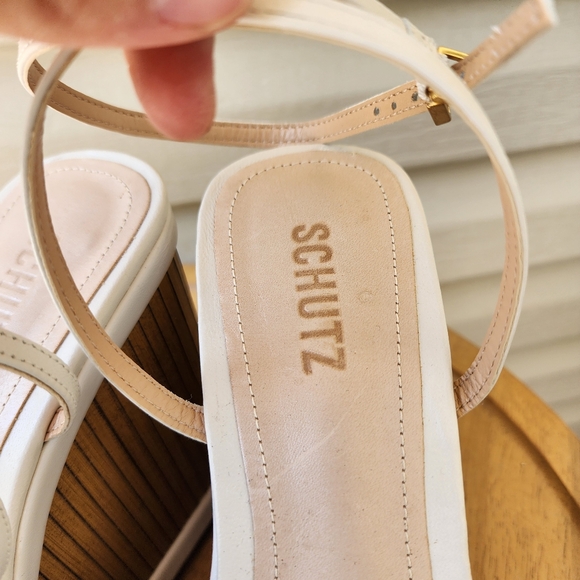 Schutz Mindy wedge sandals - Picture 6 of 13